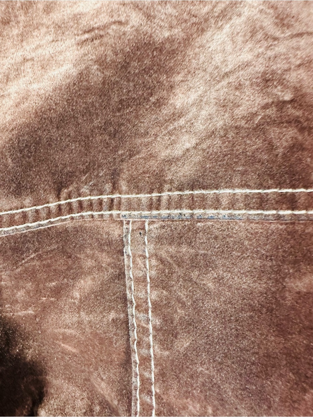 Almost Famous Brown Cropped Velvet Jean Jacket - Picture 12 of 12